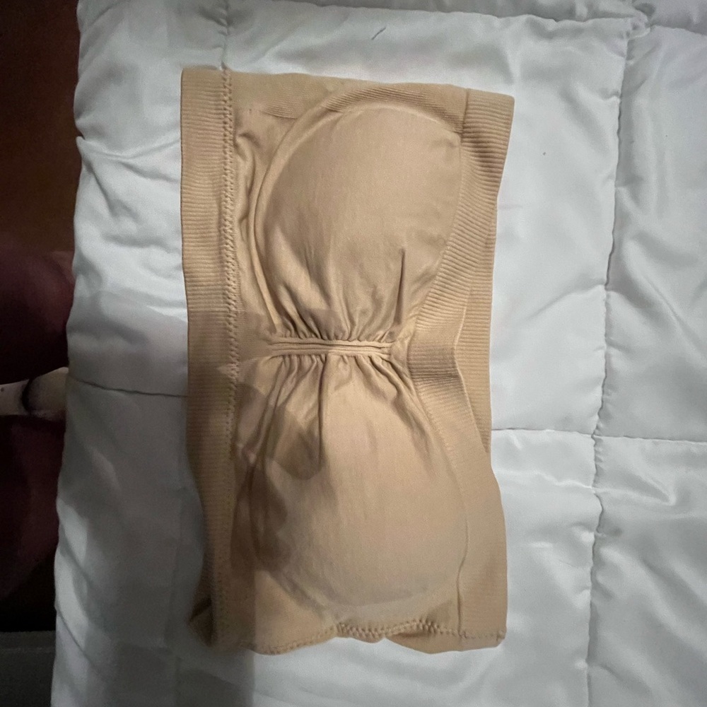 Strapless Nude Seamless Bandeau Bra
